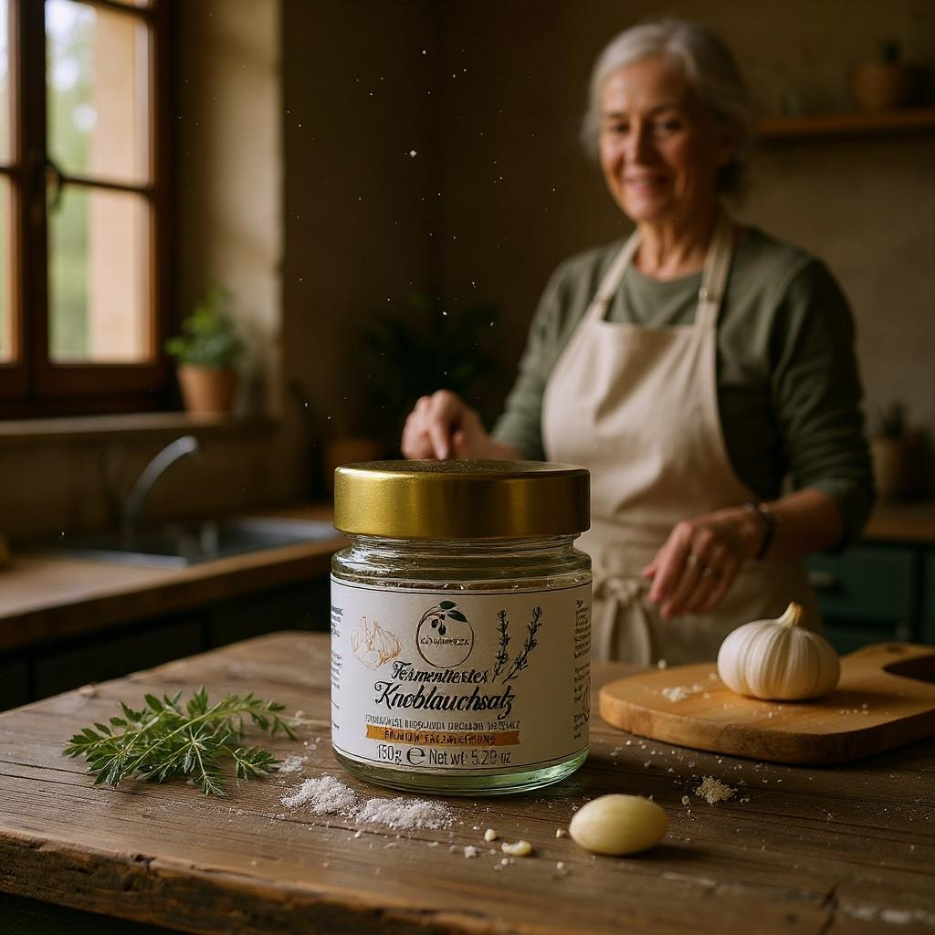 Knoblauch Salz Gourmeza