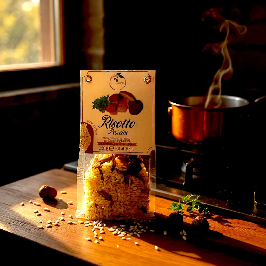 Risotto mit Steinpilzen Gourmeza