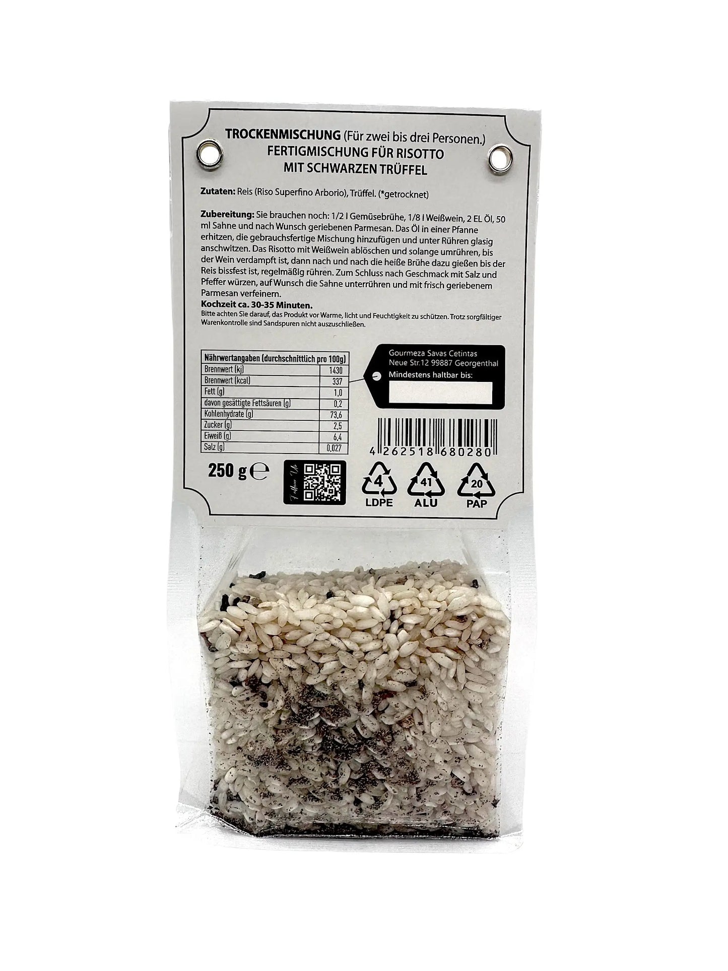 Risotto mit Trüffle Gourmeza