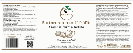 Buttercreme mit Trüffel Gourmeza
