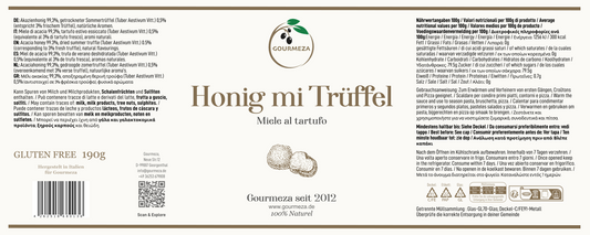 Honig mit Trüffel Gourmeza