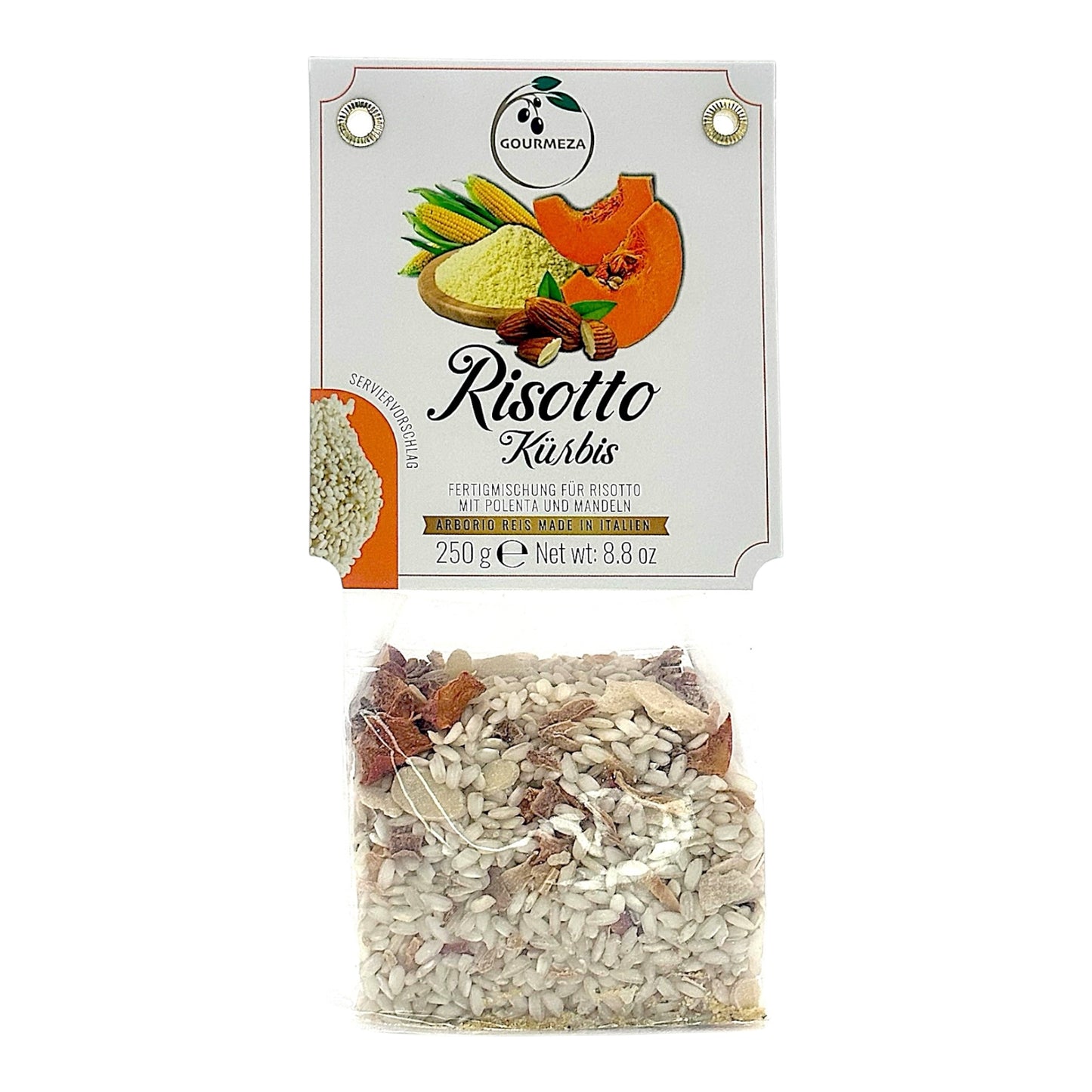 Risotto mit Kürbis und Mandel