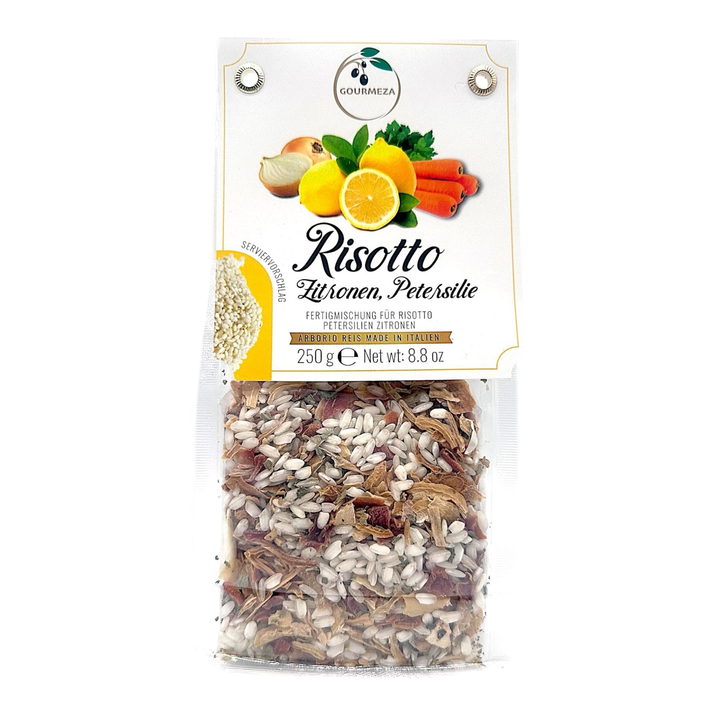 Risotto mit Zitrone-Petersilie