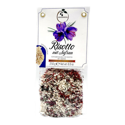 Risotto mit Safran alla Milanese aus dem Risotto-Probierset von Gourmeza
