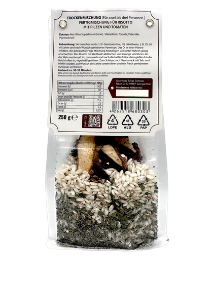 Risotto mit Steinpilzen Gourmeza