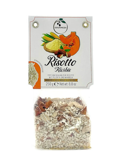 Risotto mit Kürbis und Mandel Gourmeza