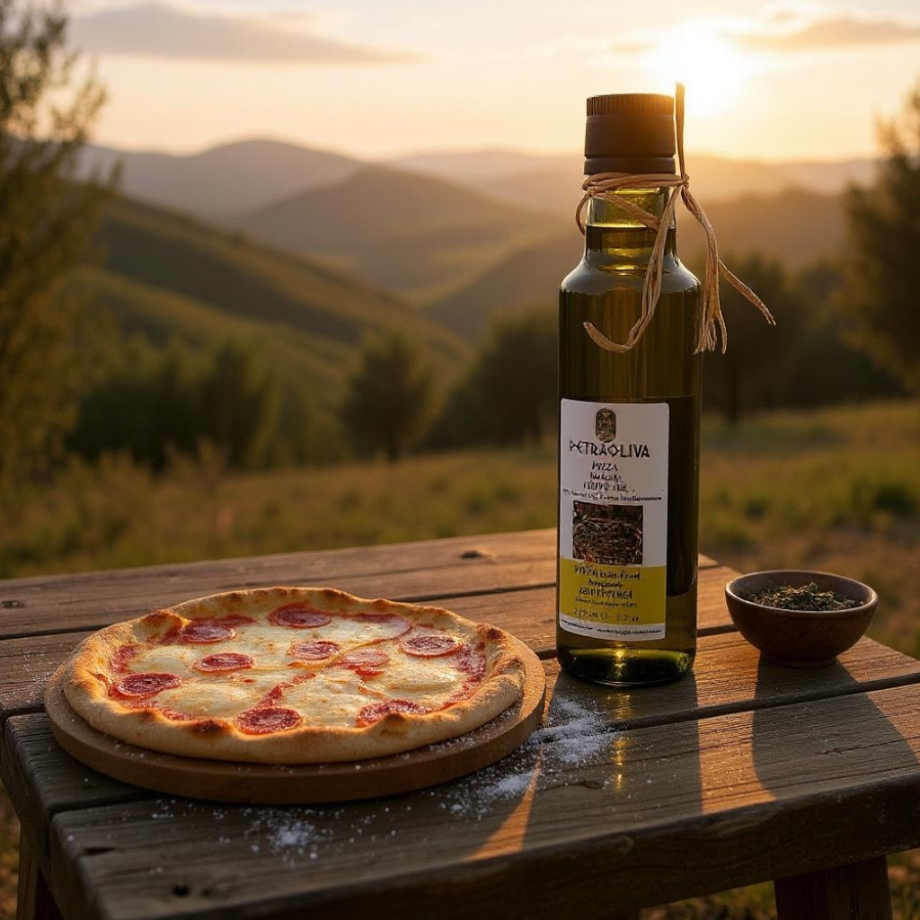 Pizza-Würzöl mit Olivenöl Gourmeza