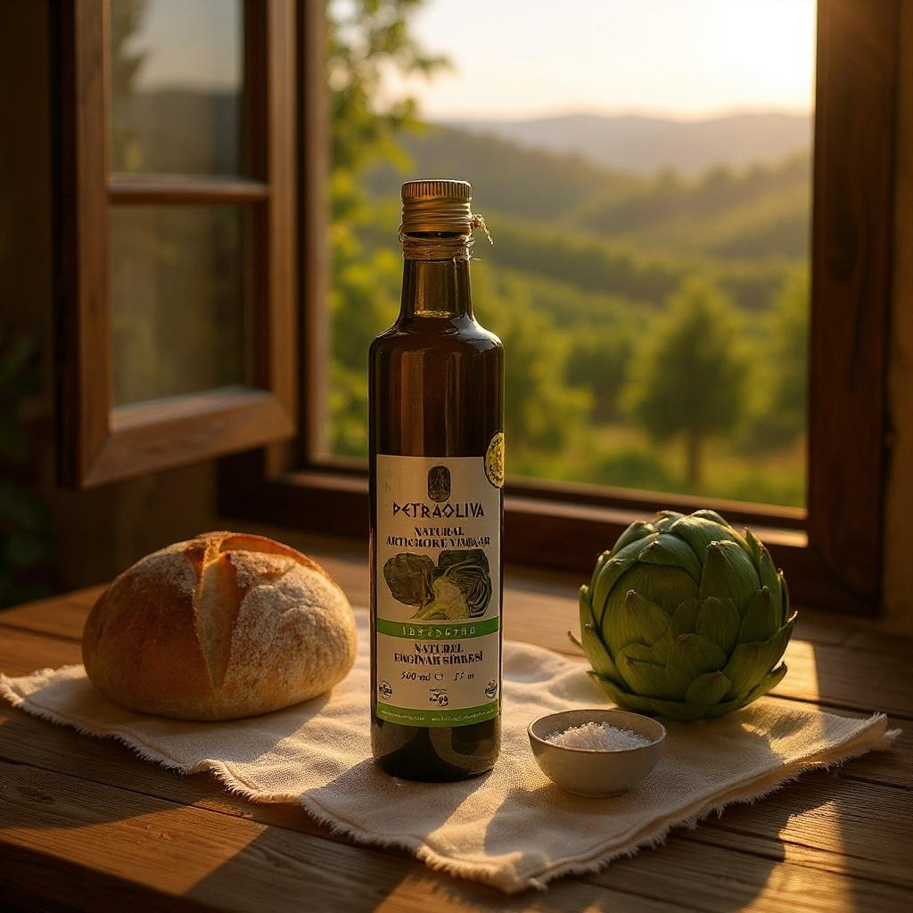 Petraoliva Natürlicher Artischockenessig Gourmeza
