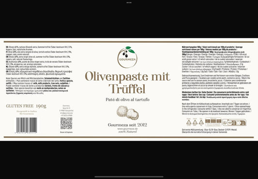 Oliven-Trüffel-Sauce Gourmeza