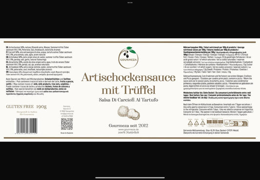 Artischocken-Trüffel-Sauce Gourmeza