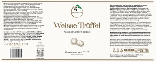 Weisse Trüffelsauce Gourmeza